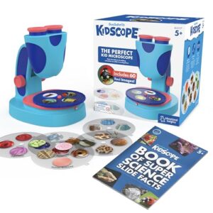 Educational Insights GeoSafari Kidscope - STEM Toys for Kids, Toddler Learning Toys, Kids Microscope with Prepared Slides, Science Set for Boys and Girls Ages 5+