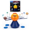 Educational Insights GeoSafari Orbiting Solar System & Projector - Model Solar System for Kids, Outer Space Projector for Ceiling, Classroom Science Decor, Kids Astronomy Toys, Learn Stars and Planets