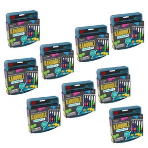 Educational Insights Kanoodle Gravity (Pack of 9) - 3D Brain Teaser Puzzles, Single Player Brain Game, Fun Travel Games for Kids, Logic Puzzle Games and Gifts for Kids, Teens & Adults Ages 7+