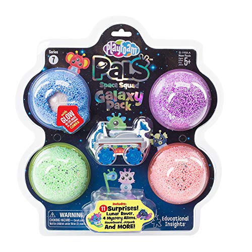 Educational Insights Playfoam Pals Space Squad Galaxy Pack, 11 Surprises Inside, Non-Toxic, Surprise Collectible Toy, Ages 3+