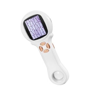 Educational Microscope USB Recharging 500X Magnifier with Build in LED Light for Science Experiment Safe Light Microscope