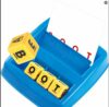 Educational Toys for Kids，Matching Letter Game for Kids Ages 3-8,Learning Toys Spelling Game for Kids 3-7,Birthday Gift for Boys Girls Blue