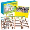 Edulok 30 Word Ladder Flip Books,Phonics Flash Cards,Word Ladders Word Family Build Book,Sight Words Reading Spelling Games Phonics Flip Books for Kids Classroom Homeschool Preschool Learning Activity