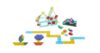 edxeducation Transparent Sorting & Counting Set | 288 Pieces in 6 Colors | 18m+ | Light Table Sensory Play | Early Construction and Tactile Set for Toddlers