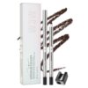 E EMZHOLE Eyeliner Pencil,Gel Eyeliner Pencil,Sharpenable Eye Pencils For Creating Long-Lasting, Bold, Waterproof,Smudge-Proof,Transfer-proof, Long-lasting Color Eye Liners (Brown)
