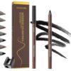 E EMZHOLE Eyeliner Pencil,Quickliner For Eyes,Waterproof Gel Eyeliner Pencils,Sharpenable Multi-Use Longwear Eyeliners Pencil,Smudge-Proof,Transfer-proof,Long-lasting Color Eye Liners (Graphite)