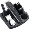 EENVDFDVF Hair Clippers for Men 6 in 1 Clipper Beard Trimmer Kit Mustache Cutting Groomer Precision Waterproof Mens Clipp
