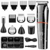 EENVDFDVF Hair Clippers for Men 6 in 1 Clipper Full Trimmer Razor Shaver Nose Beard Kit Mens