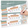 Eersida 25 Pcs Boho Classroom Desk Name Plates 18 x 5 Inches Student Name Tags Nameplate with Letters Numbers Multiplication for School Teaching Supplies Kindergarten Preschool 1st 2nd 3rd Grade