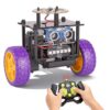 EggTailz Smart Robot Car Kit Toys for Kids Ages 8-12 12-16, Remote Control Building Robotics Kit, STEM Educational Science Kit Gifts for Teen Boys Girls 8-13 14 15 16 Year Old