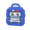 EHJRE Children Assembly Screwdr Kids Tool Set Workbench Stool Playset Drill Wrench Screwdriver Educational Toy Carry Case Suitable for Preschool Learning, Blue, Manual Model