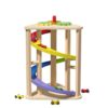 EHJRE Children Educational Track Toy Car Ramp Ladder with Rotating Tracks and Gear Module Wooden Build for Coordination Training Suitable for Preschool Learning playroom Nursery