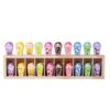 EHJRE Children Memory Game Wooden Matching Toy with Organizer Sorting Game Learning Toy for Color and Pattern Practice Suitable for Preschool Daycare Home, Multicolor Fruit Drink Pattern