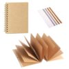 Eikovia 8x8 Inch Scrapbook Album with Black Pages, 6x8 Inch Stretchable Folding Photo Album, Hardcover Memory Book with 1 Sheet 102Pcs DIY Corner Stickers