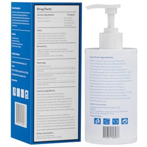 EIUQH Dandruff Control Shampoo, Sulfate & Paraben-Free, Gentle Scalp Care for Dry Itchy Scalp, Daily Hair Cleanser for Men and Women, 10.14 FL OZ