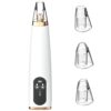 Electric Blackhead Remover Vacuum for Face, Pore Cleaner, 3 Suction Heads, ABS Material, Ideal for Facial Care and Home Use