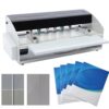 Electric Creasing Machine, 3-in-1 Adjustable Paper Scoring and Perforating Tool, 460mm Paper Creaser for Cards, Invitations, and Tickets