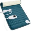 Electric Heating Pad for Back, Neck & Shoulder, 24 x 12 in, 6 Heat Settings