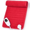 Electric Heating Pad for Back, Neck, Shoulder & Abdomen Red2412