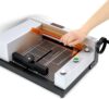 Electric Paper Cutter, Trimmer Guillotine A4, with Automatic Security Safeguard for Scrapbooking, Labels, Coupon, Card, Craft and Photos