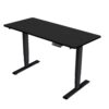 Electric Standing Desk Dual Motor 3-Stage Adjustable Height with Two-Piece Top 55 X 28 inch