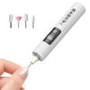 Electric Toenail Grinder Compact Rechargeable LCD Digital Display