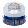 Electronic Coin Sorter, Coin Counter Machine for US Coins, Grey Blue