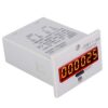 Electronic Counter,JDM11-6H No Voltage Counter 6 Digits Electronic LED Digital Display Counter Relay(AC110V)