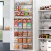 ElegantArray 8-Tier Pantry Door Organizer, Brown