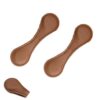 Elegant Quick Release Sleeve Clips Anti-Slip Cuff Holders, Soft Lined Fabric Fasteners for Office Cooking Craft Casual Outfits (Brown)