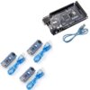 ELEGOO 3PCS Nano Boards and MEGA R3 Board Bundle, for STEM Learning, Electronics Practice and DIY Maker Projects