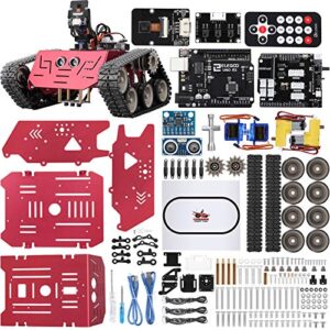 ELEGOO Conqueror Robot Tank Kit with UNO R3, Compatible with Arduino