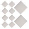 ELEOUTI Self Adhesive Carpet Floor Tiles Carpet Protector Peel and Stick 10pcs Anti-Slip Polyester Squares Easy Installation DIY for Home and Living Room