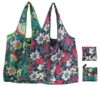 Elios Reusable and Foldable Shopping Bag/Tote Bag/Travel Bag/Grocery Bag, Heavy Duty, Eco-Friendly, Compact, Lightweight and Convenient, Pack of