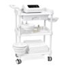 Elitzia Beauty Spa Salon Esthetician Cart 3-Tier with Drawers ET187