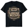 ELL Teacher T-Shirt Language Mixtape Retro Cassette Graphic Tee