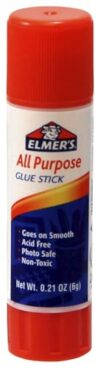 Elmer's All-Purpose School Glue Stick, 0.21 Ounces, Clear