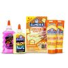 Elmer’s Butter Slime Kit, Includes Glow in the Dark Glue, Glitter Glue, Slime Activator, 4 Count - Kids Activity, Creative Fun, Arts & Crafts