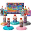 Elmer's Celebration Slime Kit, Complete Slime Supplies, Includes Assorted Magical Liquid Slime Activators and Liquid Glues, 10 Count - Kids Activity, Creative Fun, Arts & Crafts