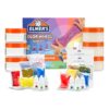 Elmer's Color Wheel Slime Kit, Includes Premade Slime, Clay Color Pigments, Scents, Sheet Labels, 24 Piece Kit - Arts & Crafts, Kids DIY Fun, Summer Activity