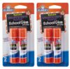 Elmer's Disappearing Purple School Glue Sticks, 0.21 oz, 4 Count