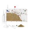 ELNMLHT Ant Farm Castle, Ant Farms with Yellow Sand and Tool Kit, Ant Colony Observation Kit, Ant Viewing Habitat Science Kit, Educational & Learning Science Kit for Kids, Adults, Student