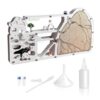 ELNMLHT Ant Farm Castle, Ant Farms with Yellow Sand and Tool Kit, Ant Colony Observation Kit, Ant Viewing Habitat Science Kit, Educational & Learning Science Kit for Kids, Adults, Student