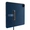 ELUTENG Magnetic Wireless Charger for iPad 6.6ft USB-C Cable Wireless Tablet Charger Lightweight 27W Fast Charging Magnetic Charging Pad Compatible with iPad Pro 12.9" 3-6 Gen, iPad Air 13" M2/M3/M4
