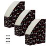 Emelivor Cats Black Desk Organizer Office Accessories for Home