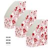 Emelivor Hearts White Desk File Organizer Document Holder for Student