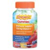 Emergen-C 750mg Vitamin C Gummies for Adults, Immune Support Gummies, Gluten Free, Strawberry, Lemon and Blueberry Flavors, Back to School Essentials - 45 Count (Pack of 12)