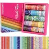 emmoolife 50 Rolls Washi Tape Set, 15mm Wide Rainbow Colored Tape Aesthetic Design Masking Decorative Tape for Scrapbooking Supplies, Bullet Journaling, Junk Journal, Wrapping Planners, DIY Arts Craft