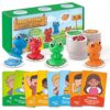 Emotion Matching Card Game - Speech Therapy Materials for Autism & Kids: Match & Swat! 60 Cards,4 Frogs & 180 Fly Counters,Social Emotional Learning Toys for Play Therapy,Sight Word Game,Ages 5+