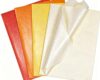 ENFANTRY Orange Tissue Paper, 35x50CM Orange Tissue Paper for Gift Bags Halloween Thanksgiving Day (C)